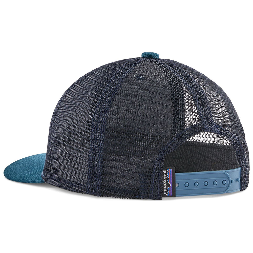 Patagonia Kid's Trucker Hat Back for Good Bear: Pigeon Blue Image 02