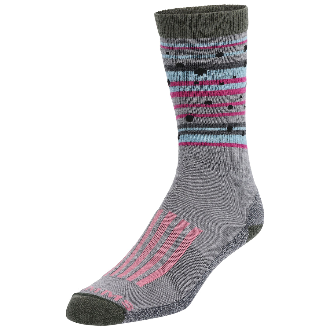 Simms Men's Daily Sock Rainbow Trout Image 01