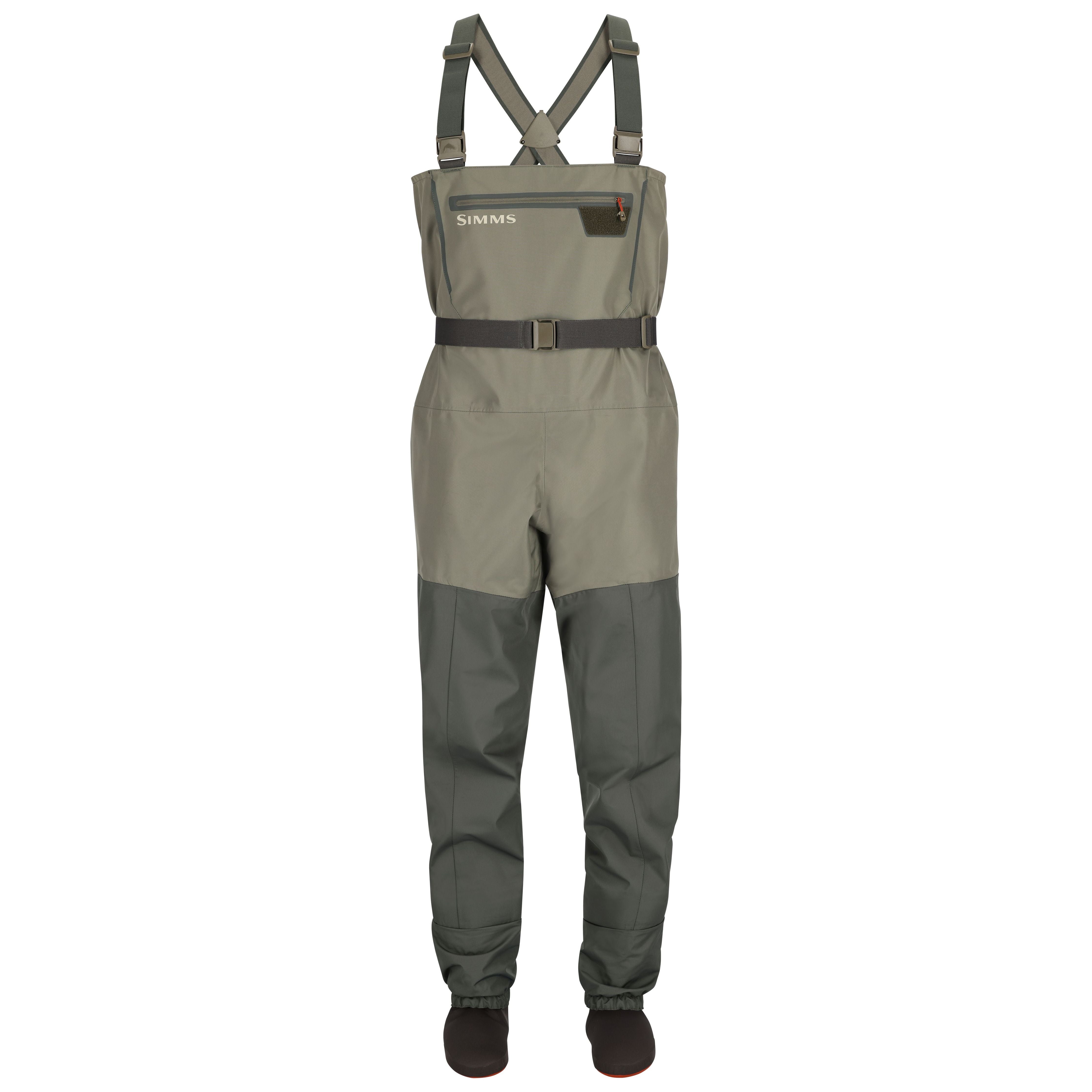 Simms Men\'s Tributary Waders - Stockingfoot (Basalt) | M 9-11 | Lightly Used Simms M main image 4