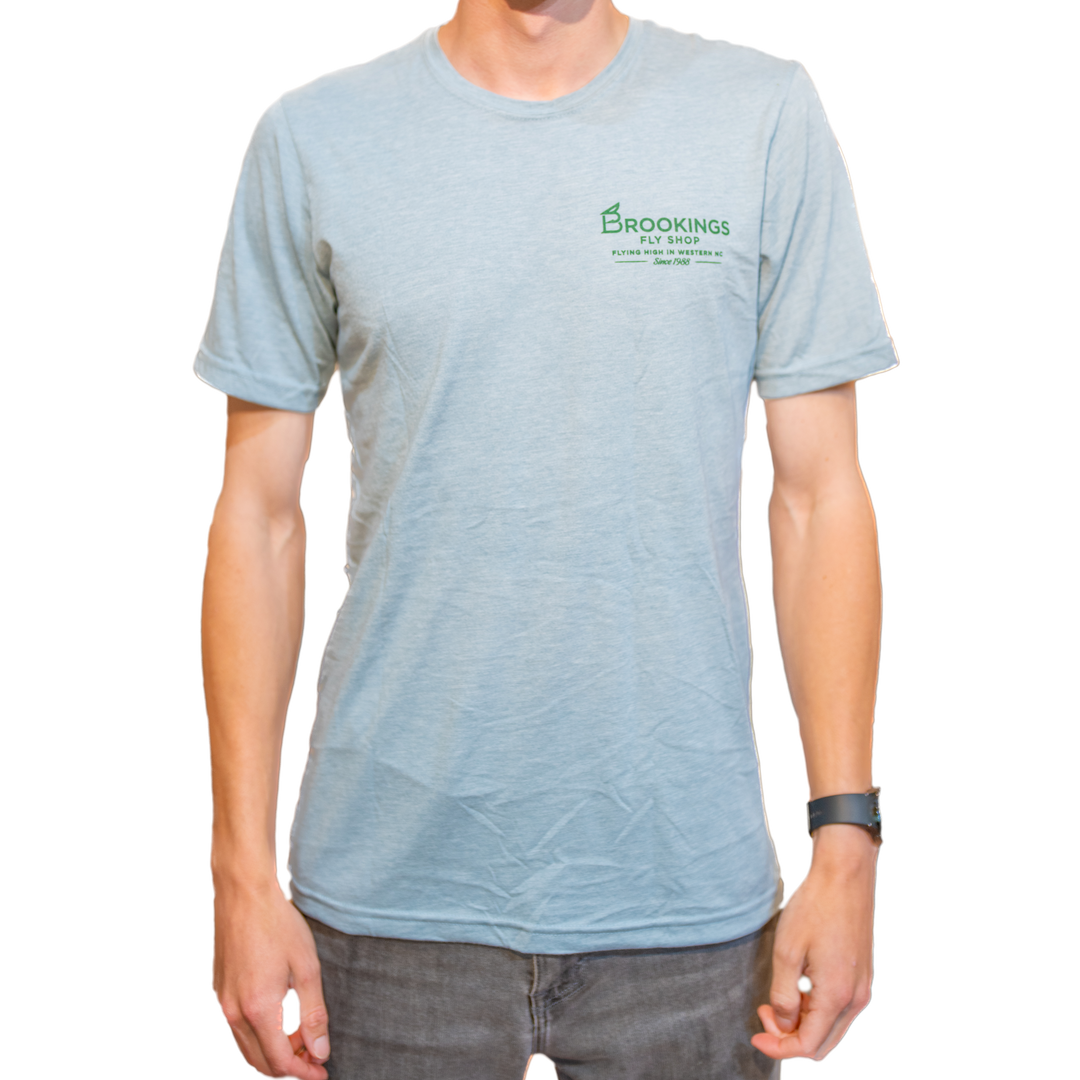 Brookings New Brook Trout Logo T-Shirt Short Sleeve