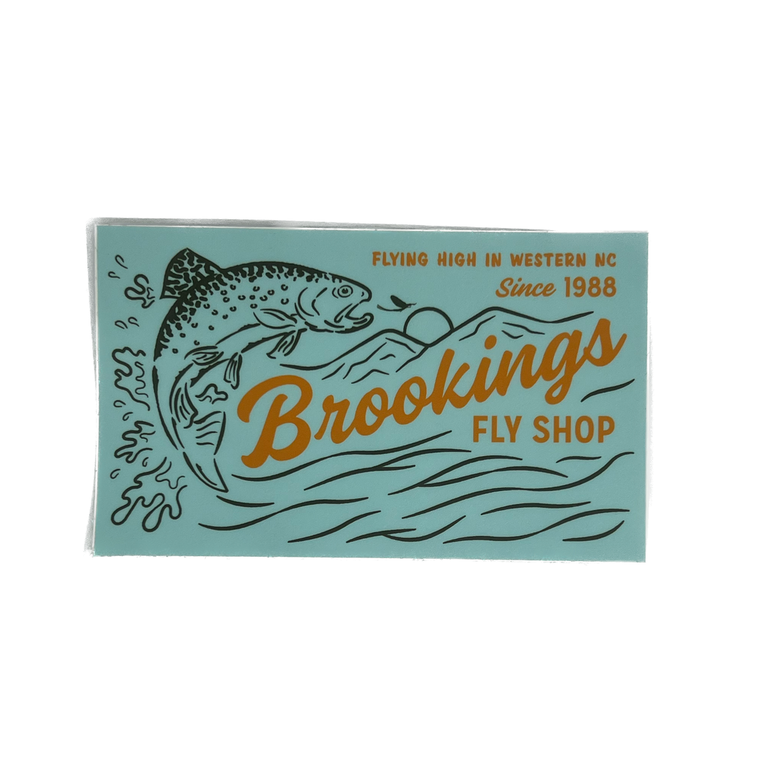 Brookings Sticker Retro Logo