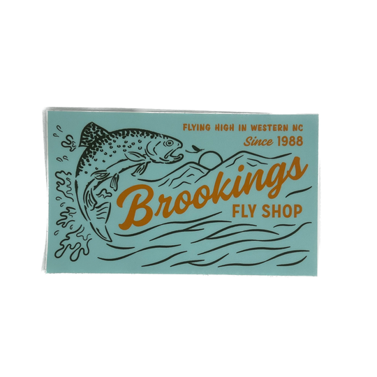 Brookings Sticker Retro Logo