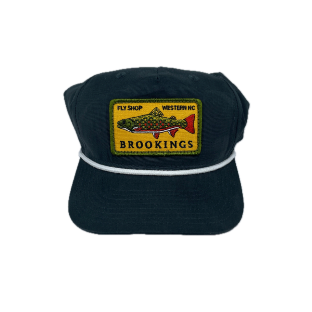Brookings Brook Trout Logo Rope Hat
