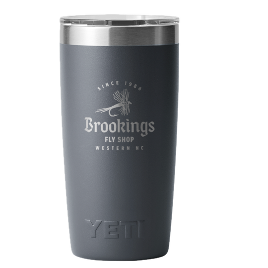 Yeti Rambler Custom Tumbler Brookings Dry Fly 10 oz