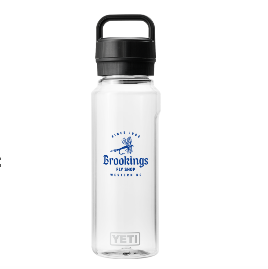 YETI Yonder Water Bottle 1L チャコール・クリア