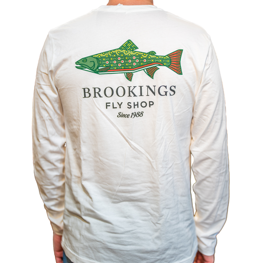 Brookings Brook Trout Logo T-Shirt Long Sleeve