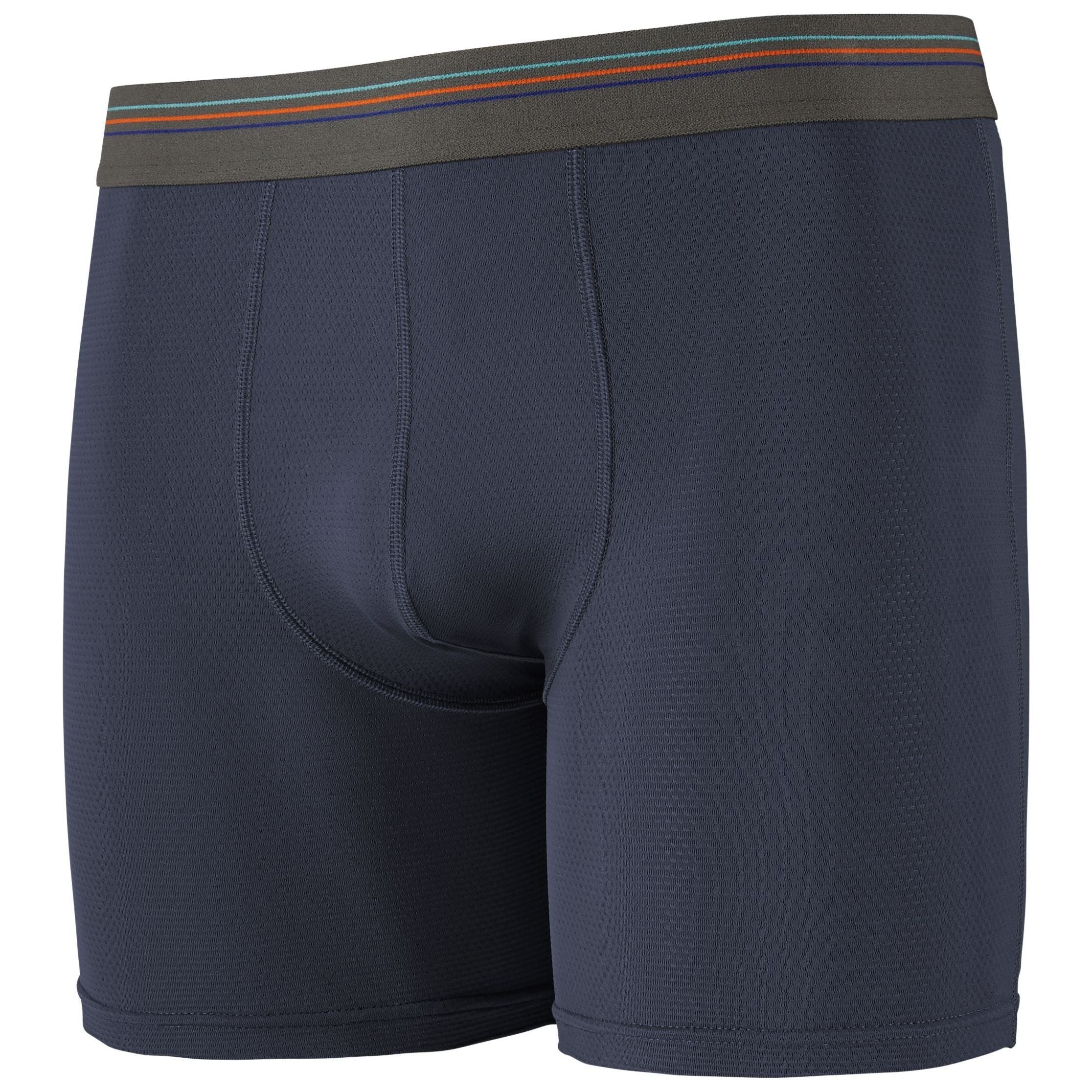 Patagonia Sender Boxer Briefs 6" New Navy Image 01