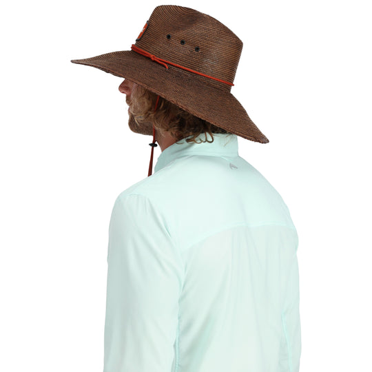 Simms Cutbank Sun Hat Chestnut 03