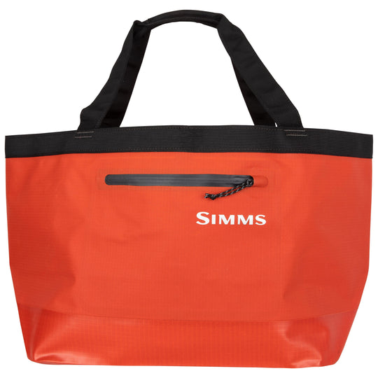 Simms Dry Creek Simple Tote - 50L Simms Orange Image 02