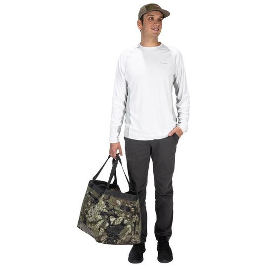 Simms Dry Creek Simple Tote 50L Riparian Camo Image 04