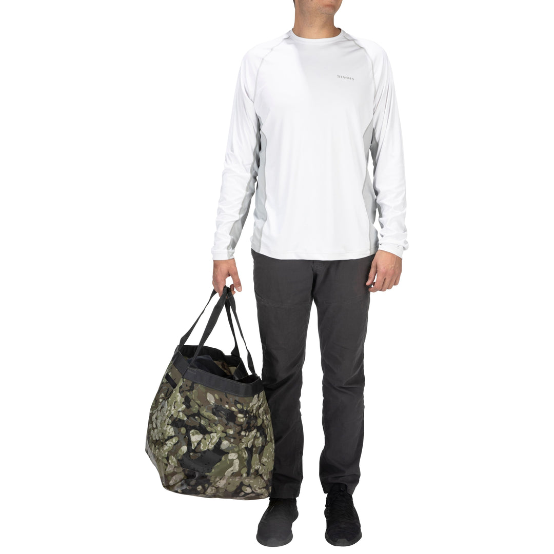 Simms Dry Creek Simple Tote 50L Riparian Camo Image 09