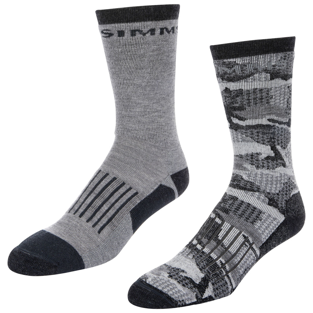 Simms Men's Merino Midweight Hiker Sock 2 Pack Image 01