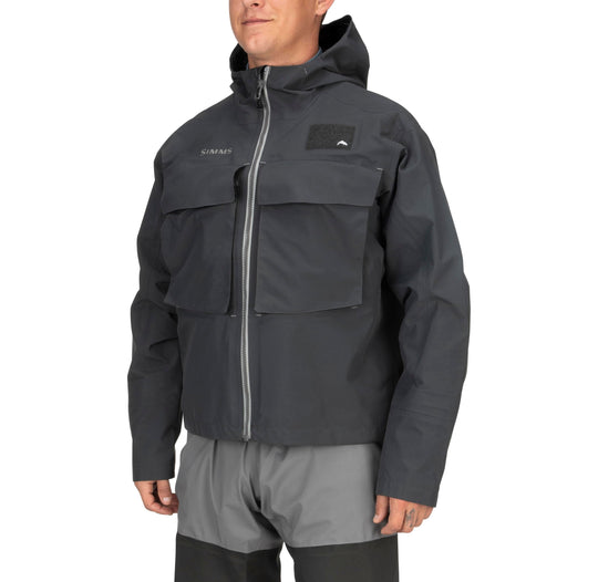 Simms Guide Classic Jacket Carbon Image 10