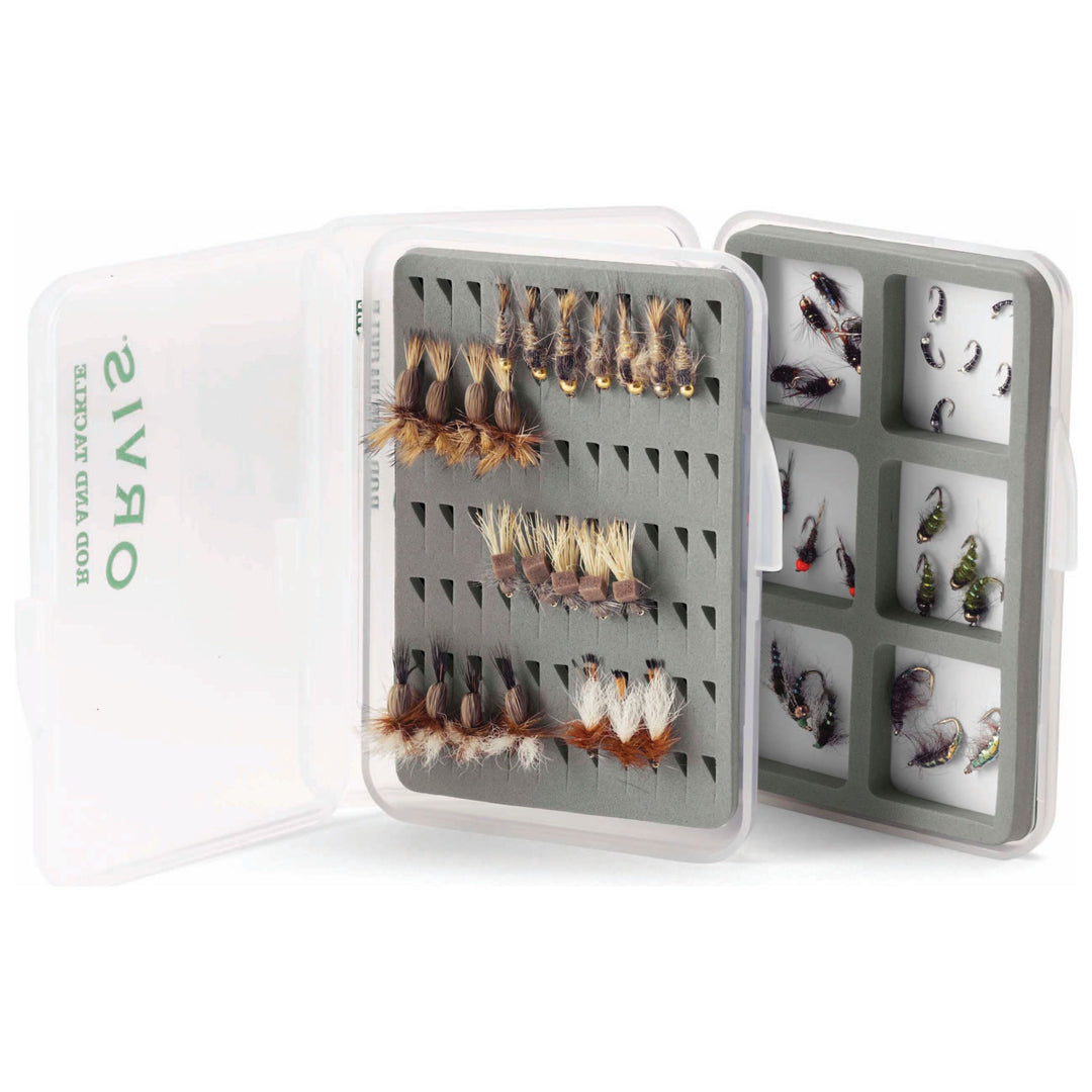 Orvis Super Slim Shirt Pocket Fly Box 7 Row Image 01