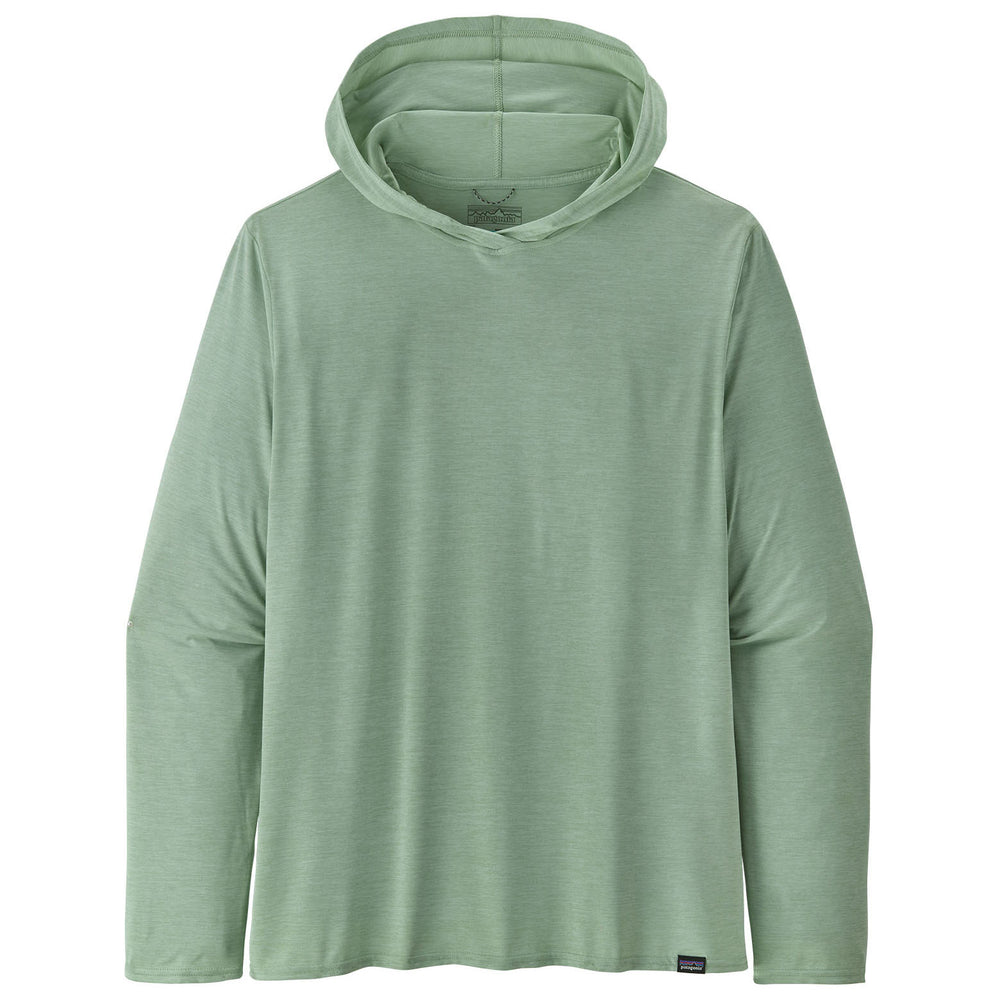 Patagonia Men's Cap Cool Daily Graphic Hoody - Relaxed Wild Waterline: Tea Green X-Dye Image 02