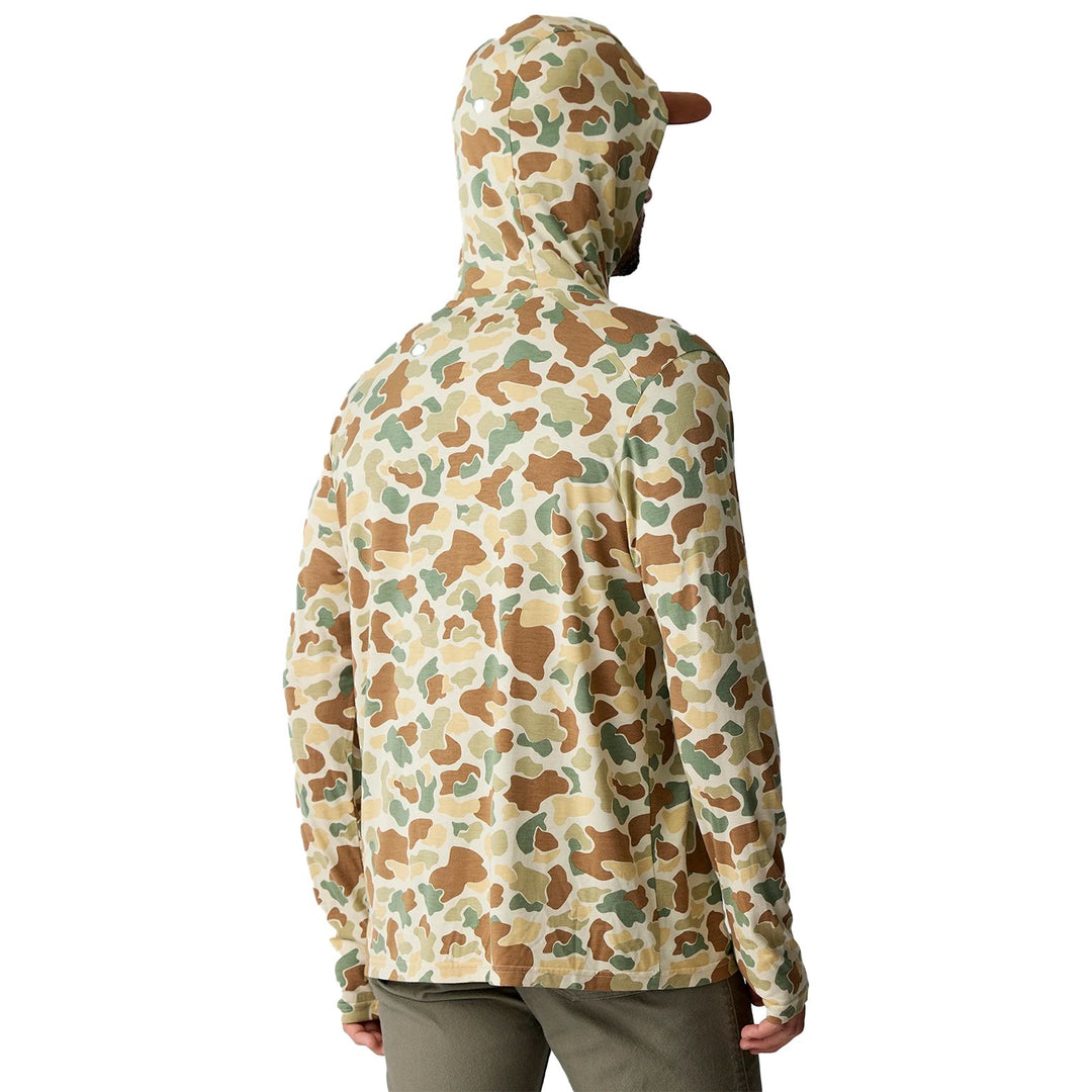 Free Fly Men's Bamboo Shade Hoodie Vintage Camo Image 02