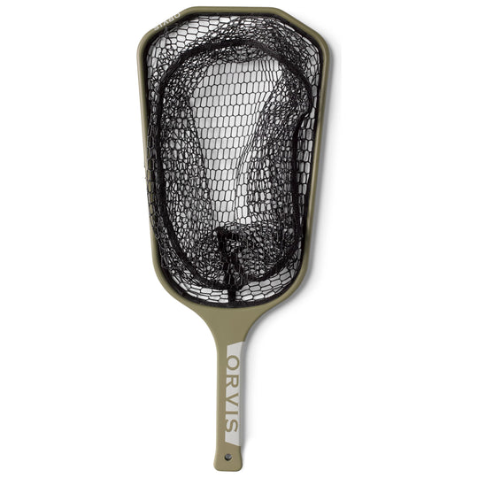 Orvis Wide Mouth Hand Net Dusty Olive Image 01