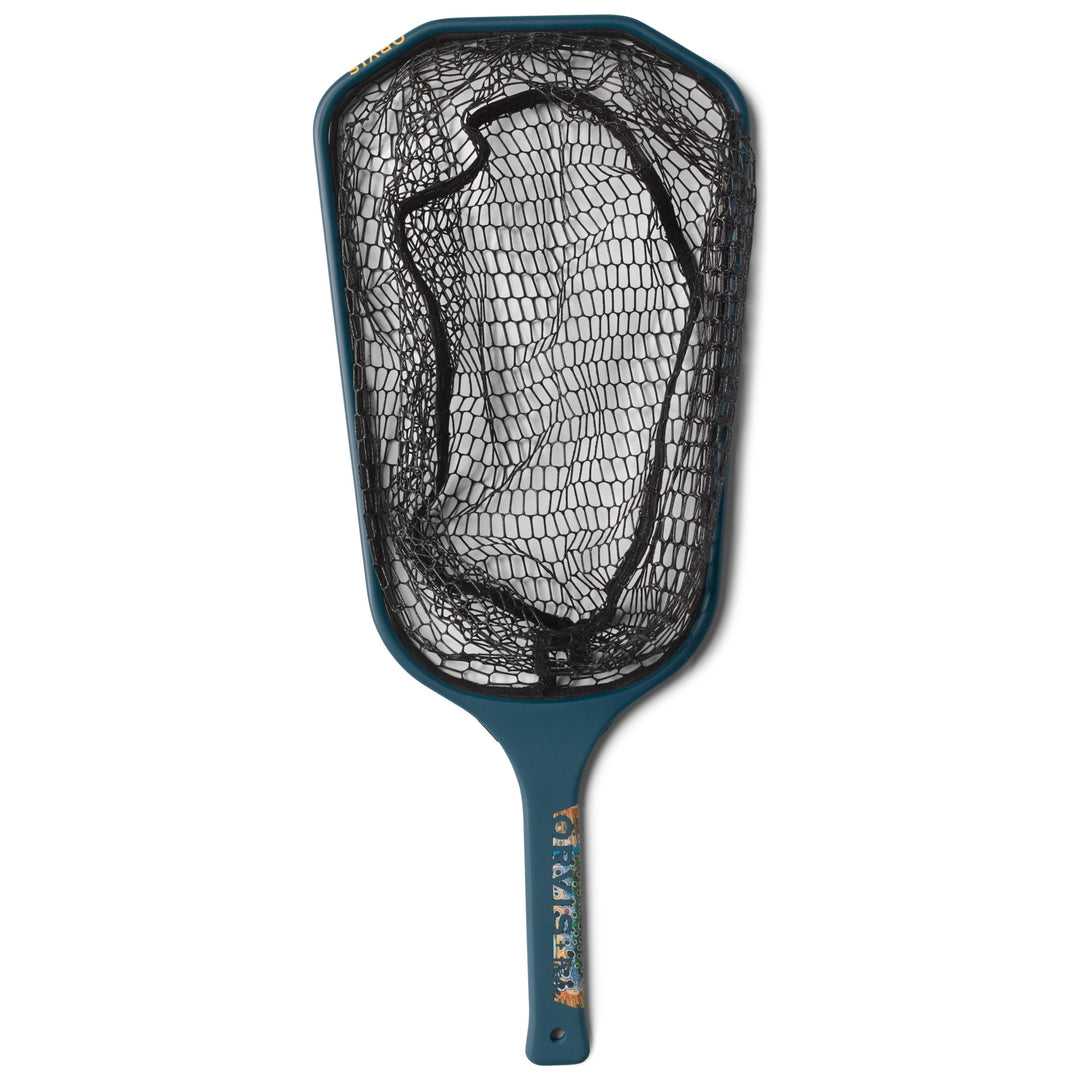 Orvis Wide Mouth Hand Net Fishewear Unbound Brown Image 01