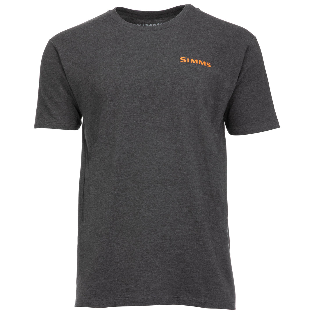 Simms Sasquatch SS T-Shirt Charcoal Heather Image 02