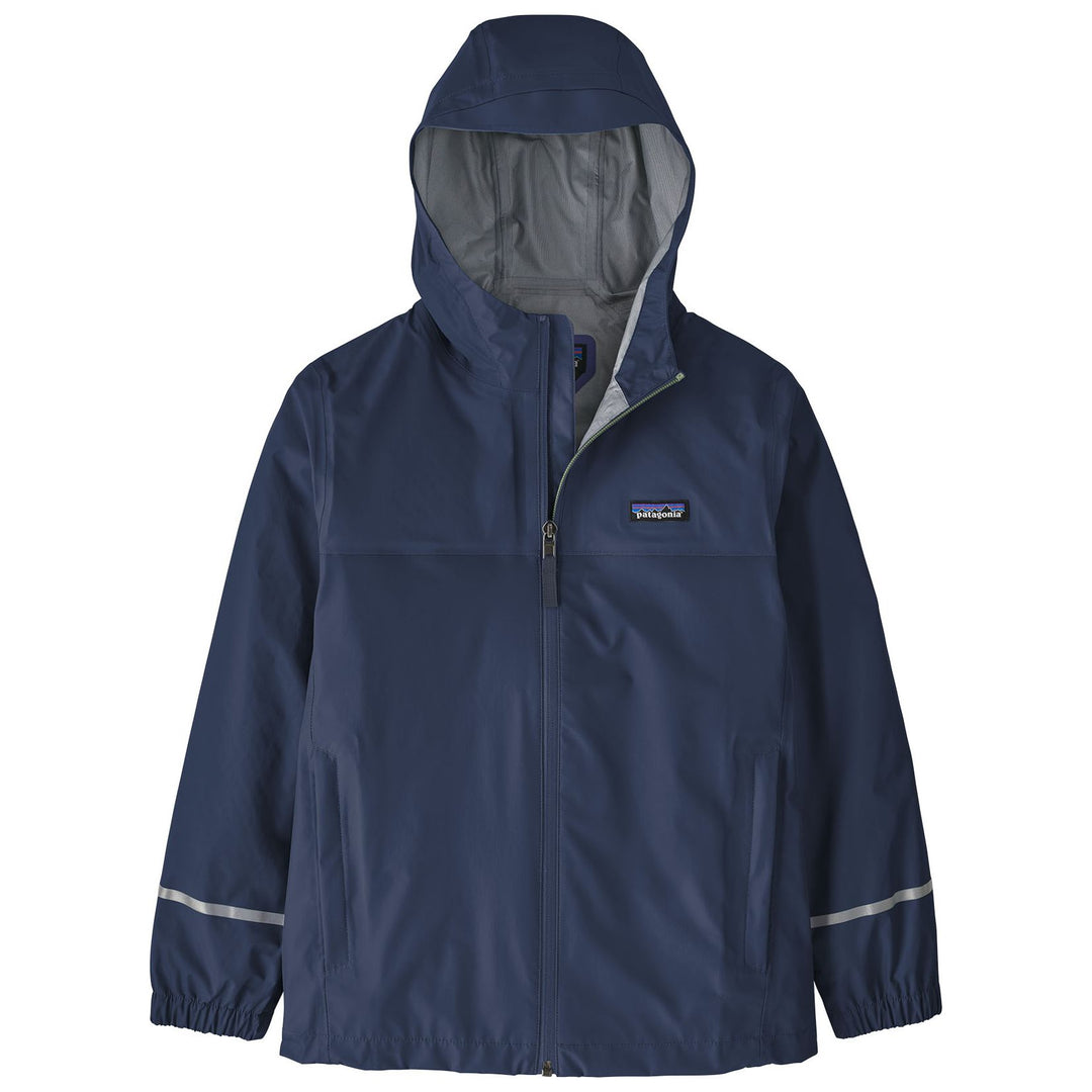 Patagonia Kid's Torrentshell 3L Rain Jacket New Navy Image 01