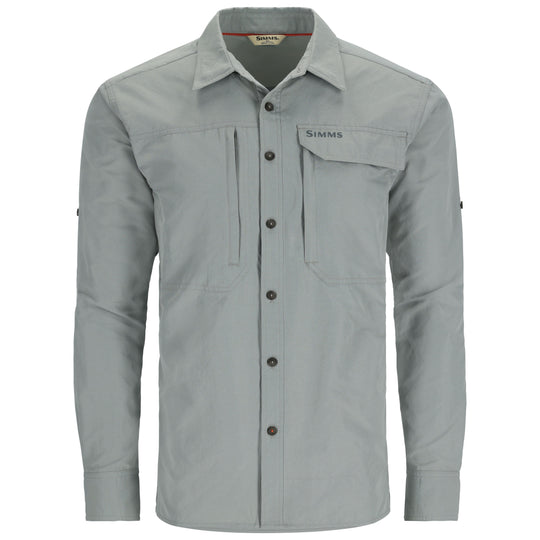 Simms Guide Shirt Cinder Image 01