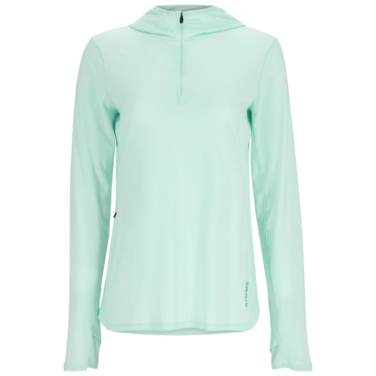 Simms Women's SolarFlex 1/4 Zip Hoody Sea Breeze 01