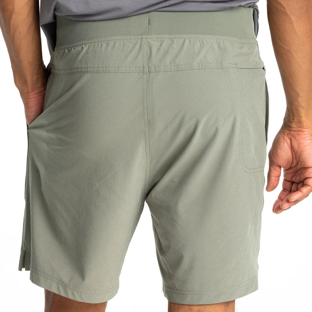 FreeFly Men's Bamboo-Lined Active Breeze Short Agave Green Image 02