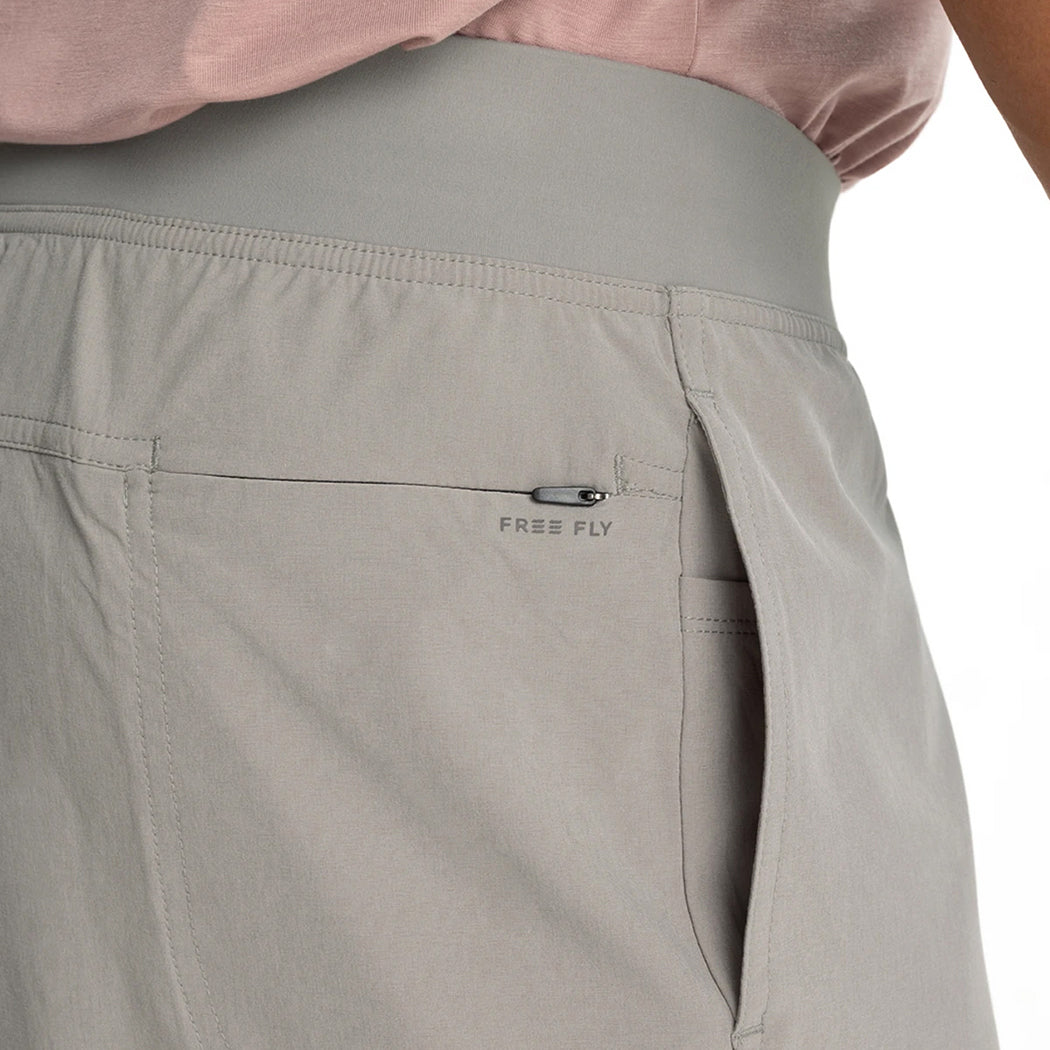 FreeFly Men's Bamboo-Lined Active Breeze Short Cement Image 04