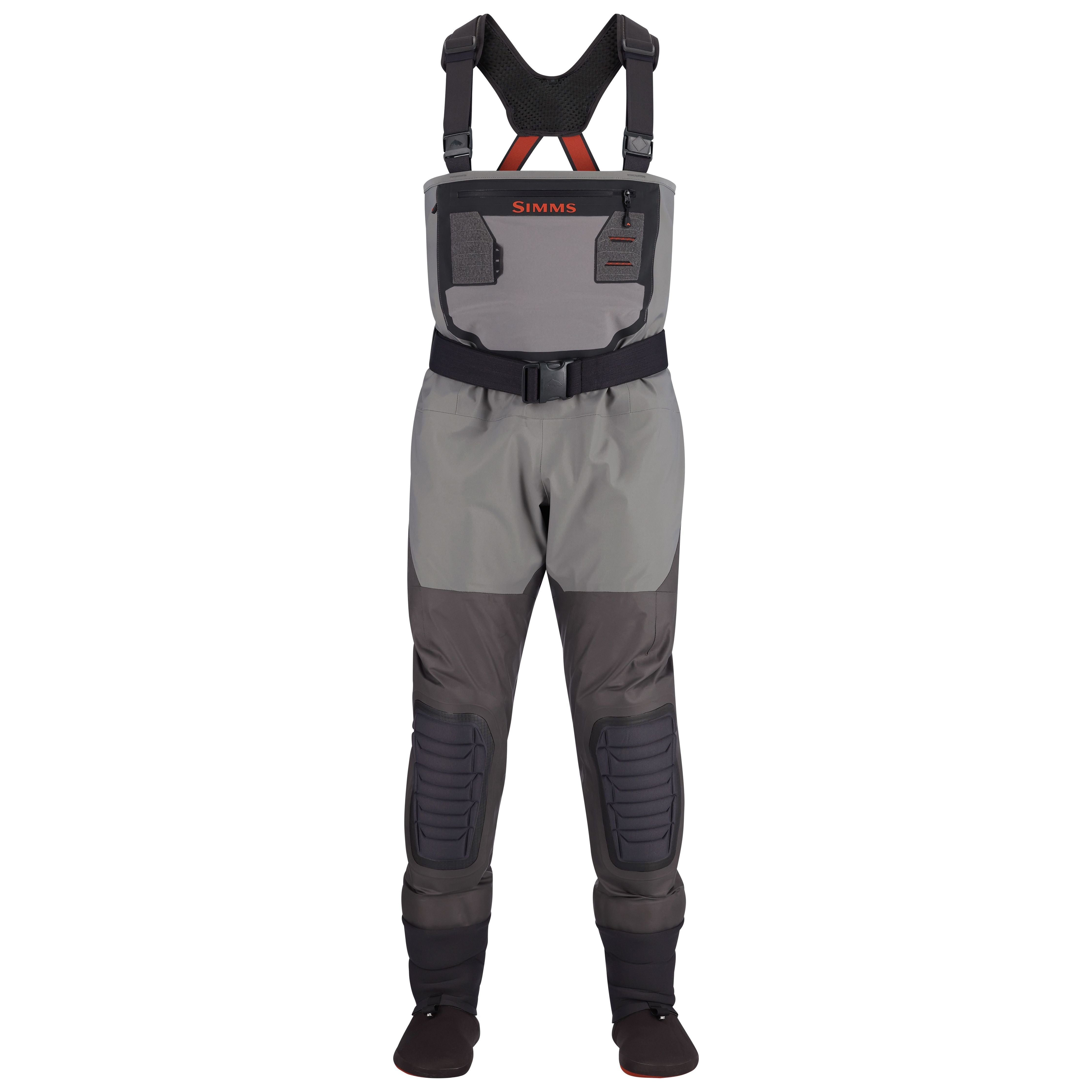 Simms Confluence Stockingfoot Wader Graphite Image 01