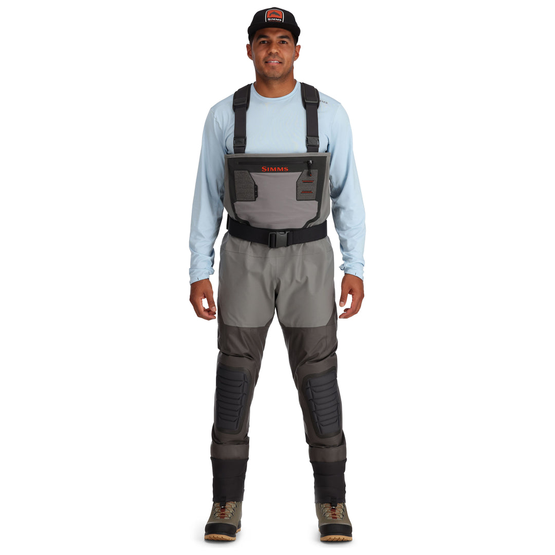 Simms Confluence Stockingfoot Wader Graphite Image 02