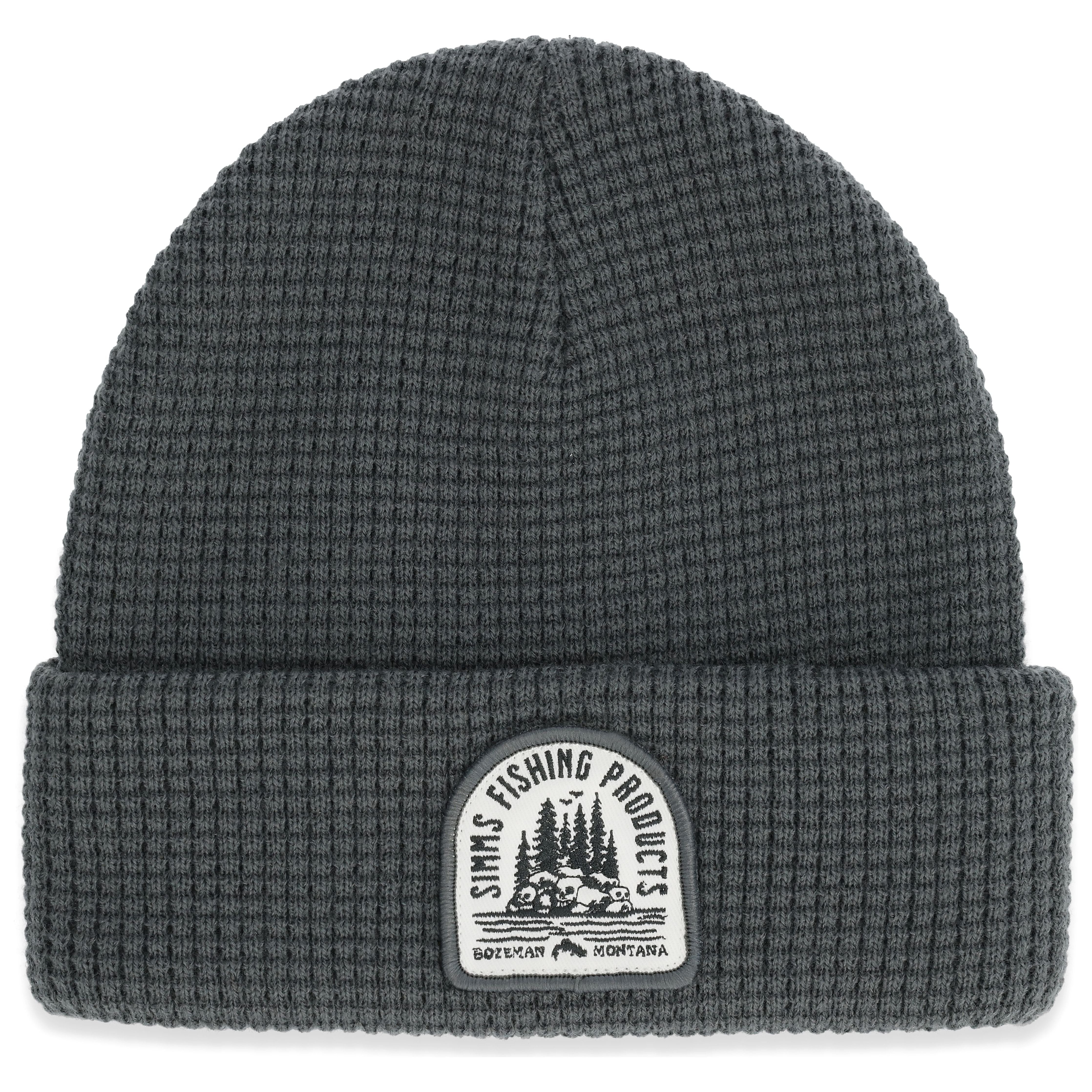 Simms Everyday Waffle Knit Beanie Slate Image 01