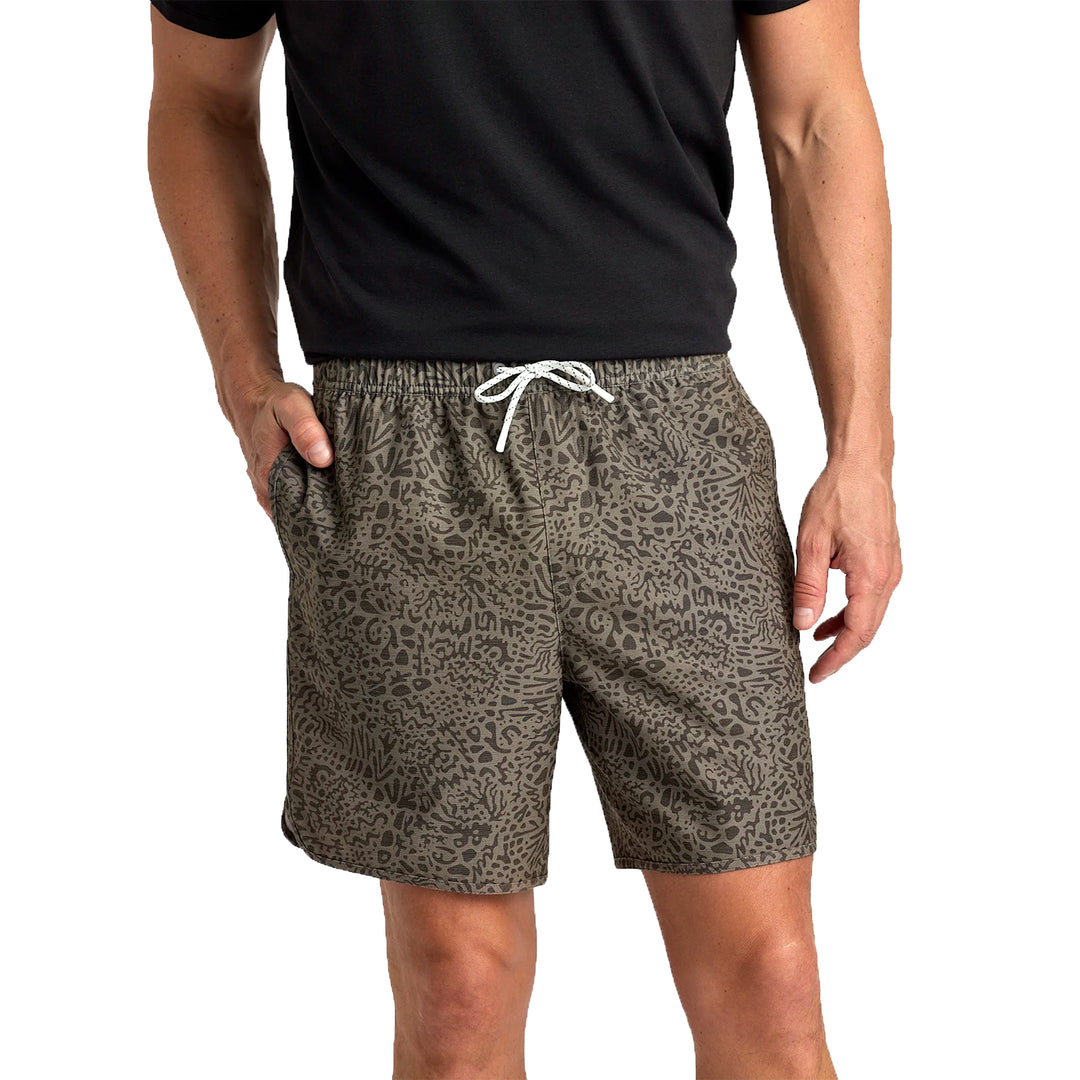 Free Fly Men's Reverb Short Drifter Print Fatigue Image 01