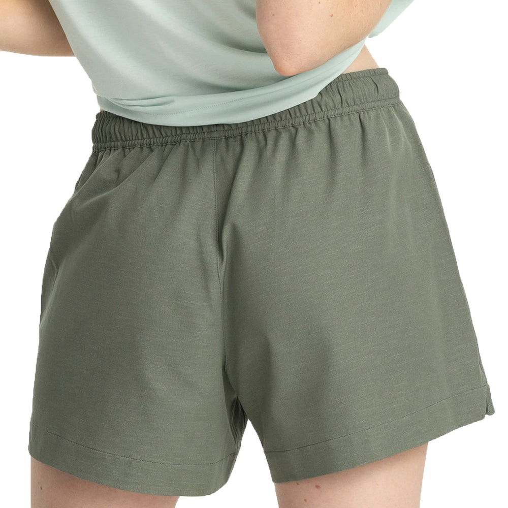 Free Fly Women's Reverb Short Agave Green Image 02