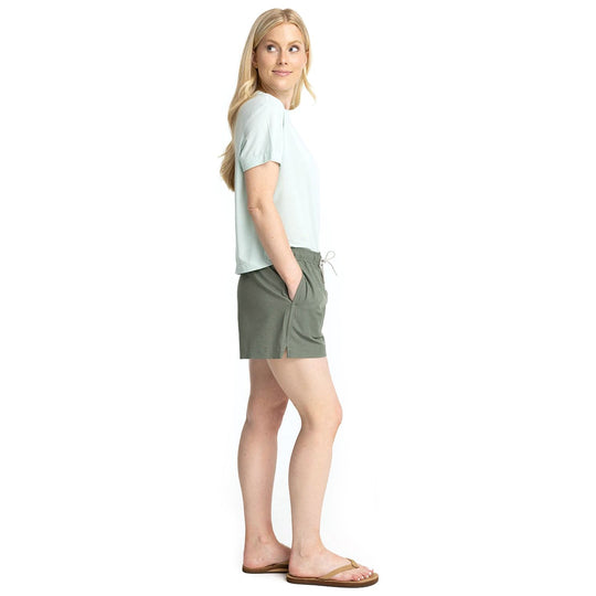 Free Fly Women's Reverb Short Agave Green Image 04