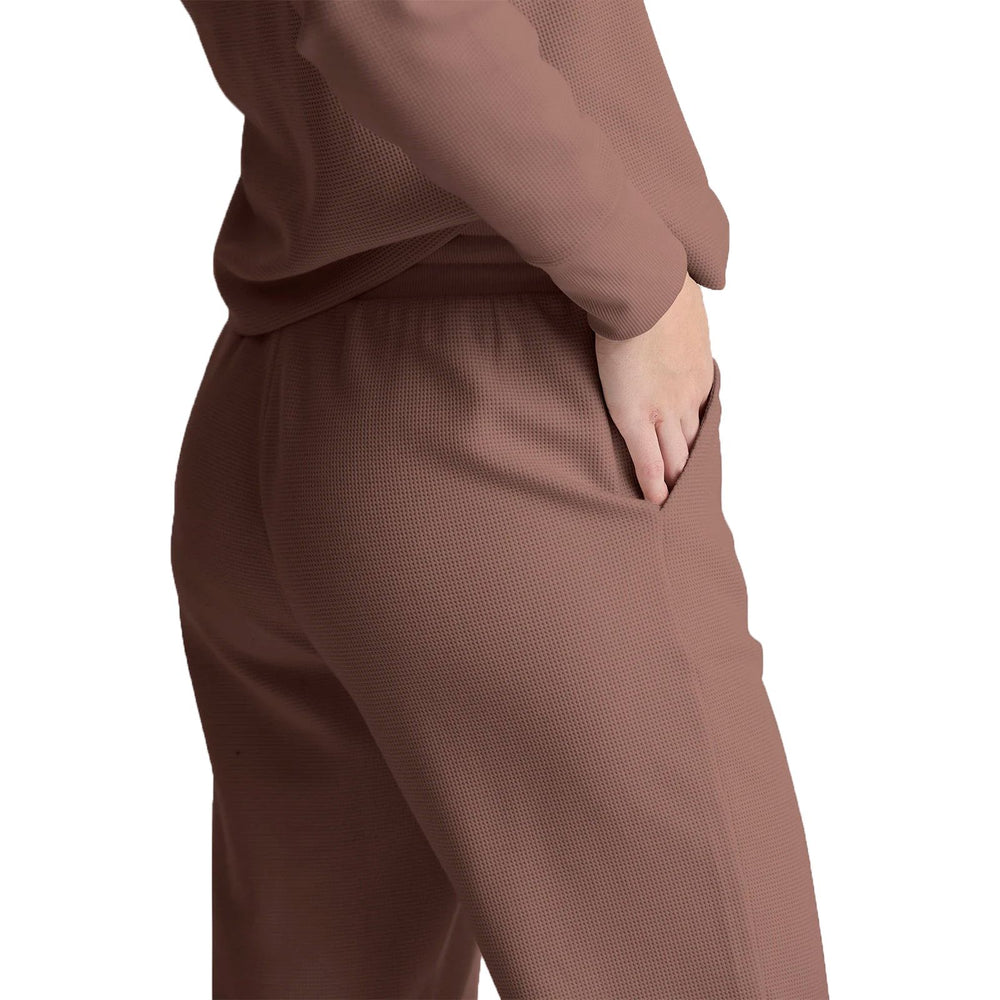 Free Fly Women's Waffle Jogger Fig Image 02