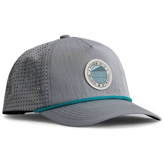 Free Fly Slow and Steady Performance Hat Aspen Grey Image 01