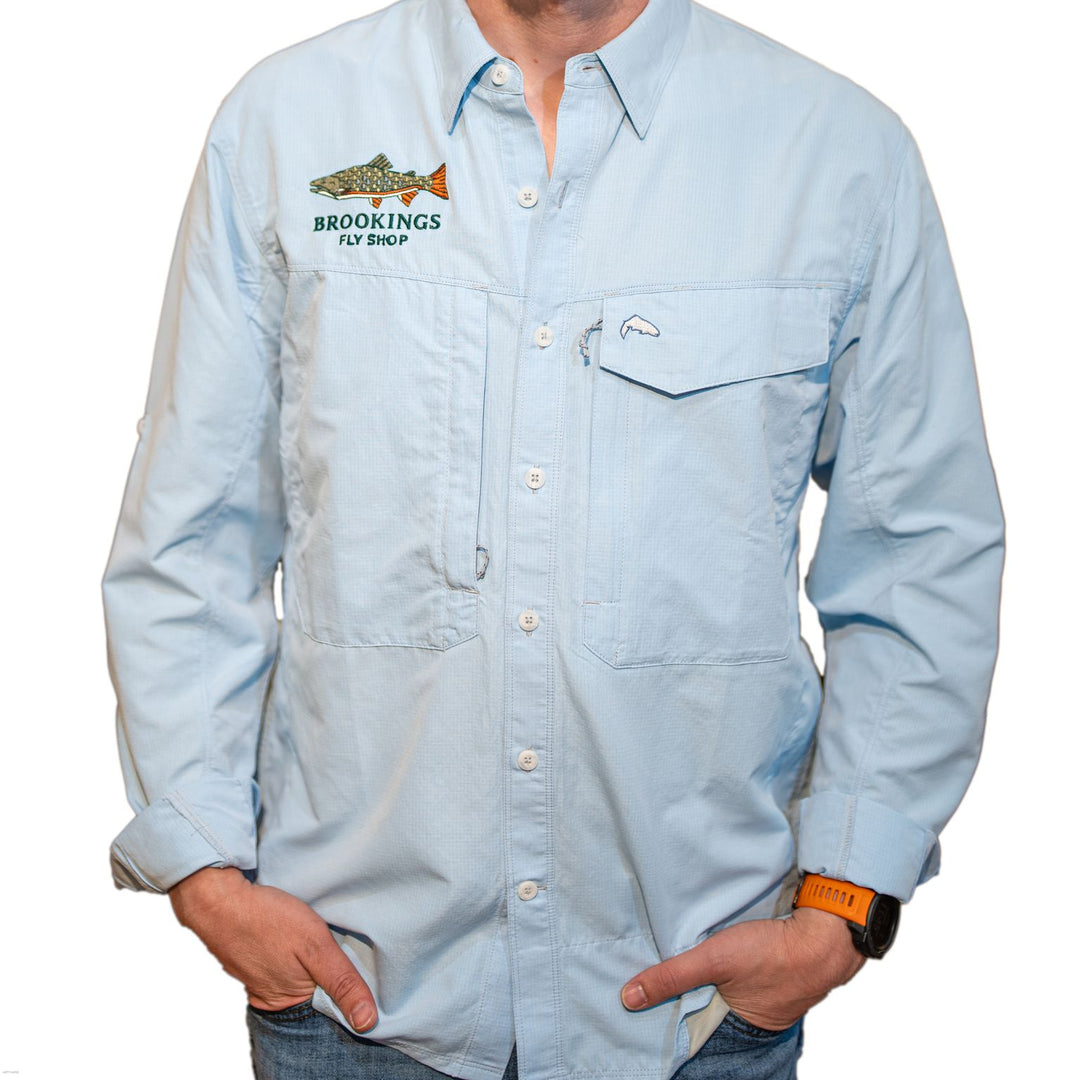 Simm's Fishing Products M's Guide Shirt Custom Brookings