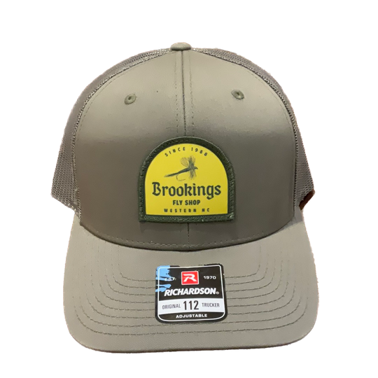 Brookings Yellow Semi Circle Logo Trucker Hat
