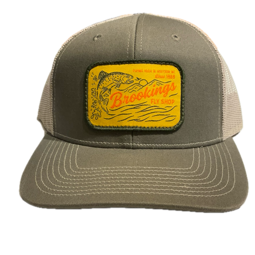 Brookings Leather Fish Patch Rope Hat – Brookings Anglers