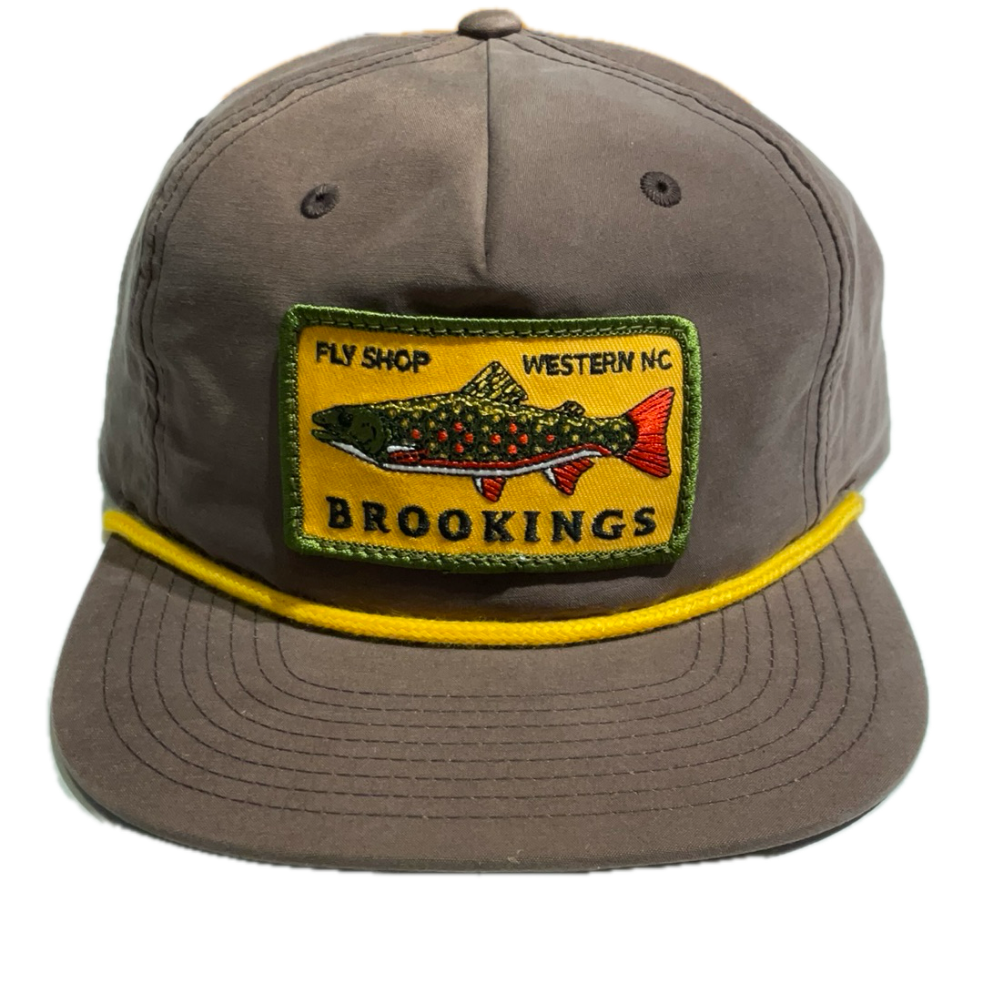 Brookings Brook Trout Logo Rope Hat – Brookings Anglers