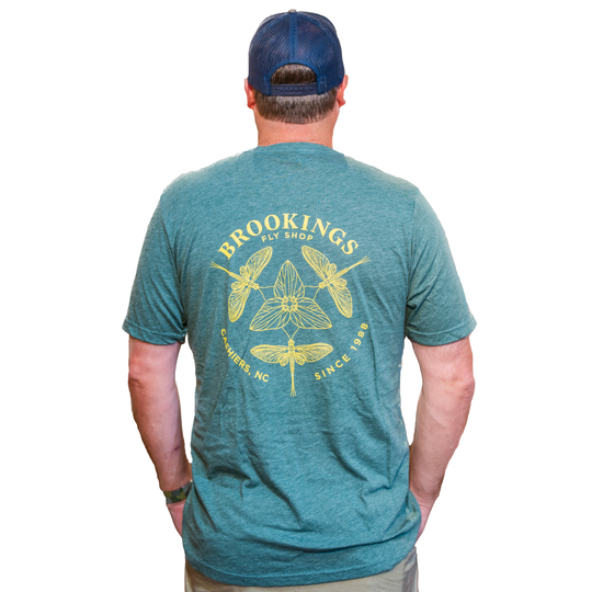 Brookings Trillium Logo T-Shirt Short Sleeve