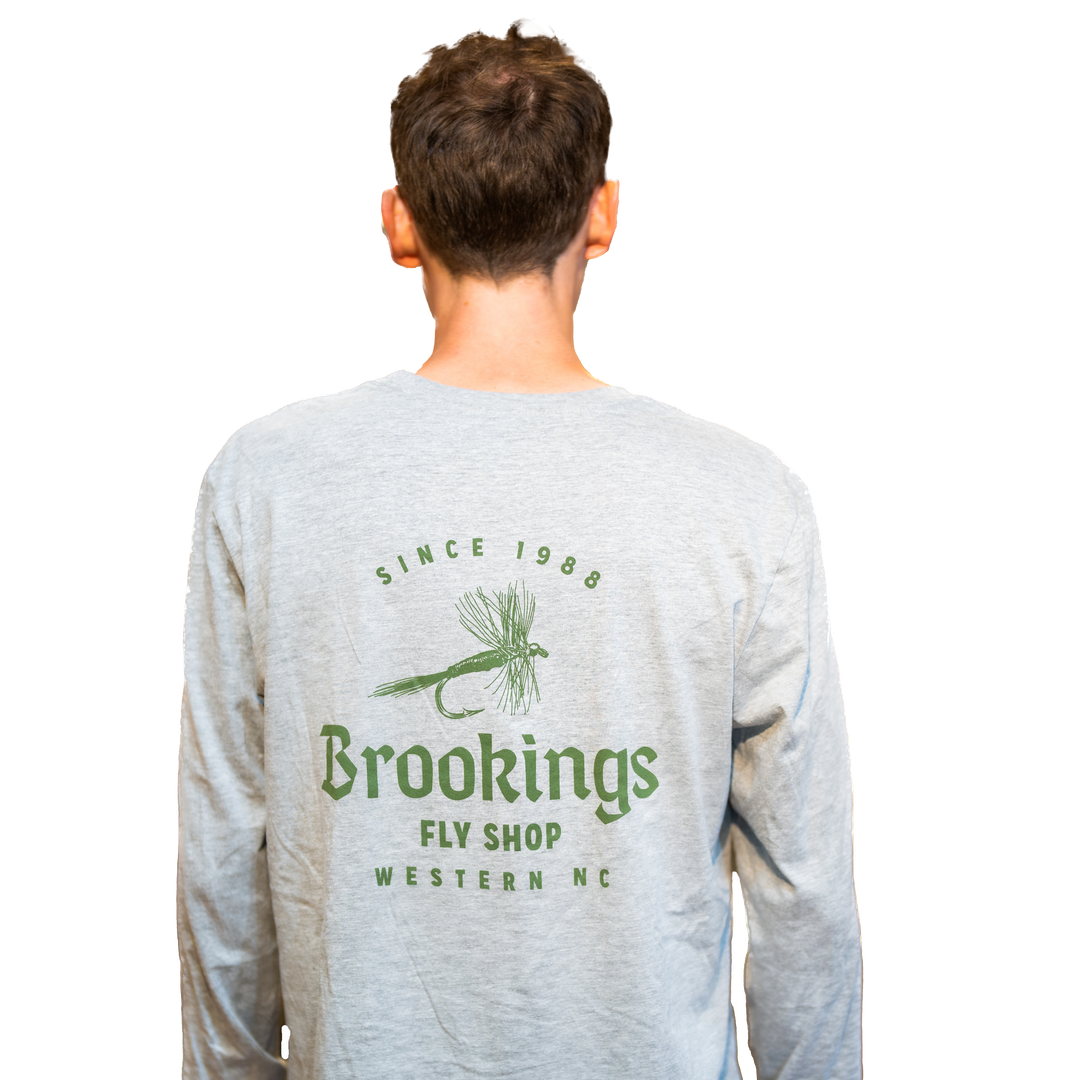 Brookings Fly Logo T-Shirt Long Sleeve