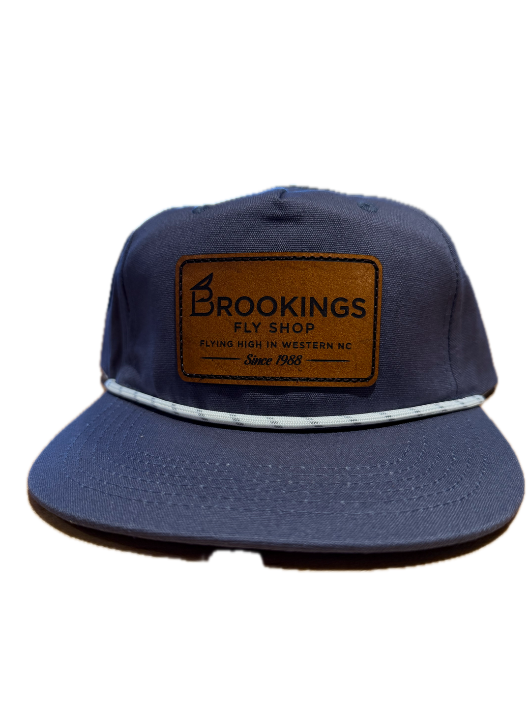 Brookings Leather Fly Shop Patch Rope Hat
