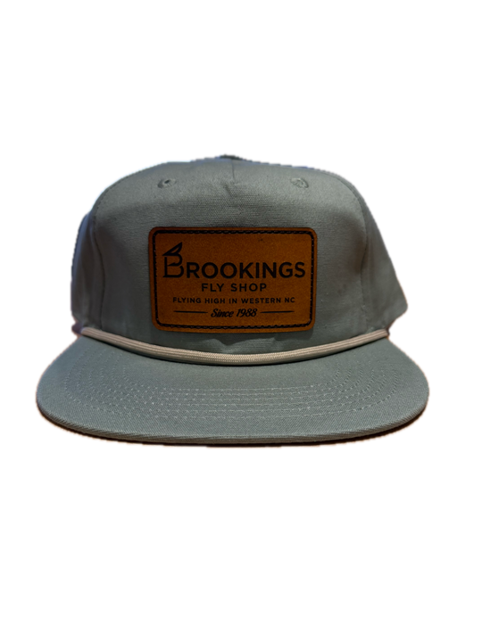 Brookings Leather Fly Shop Patch Rope Hat