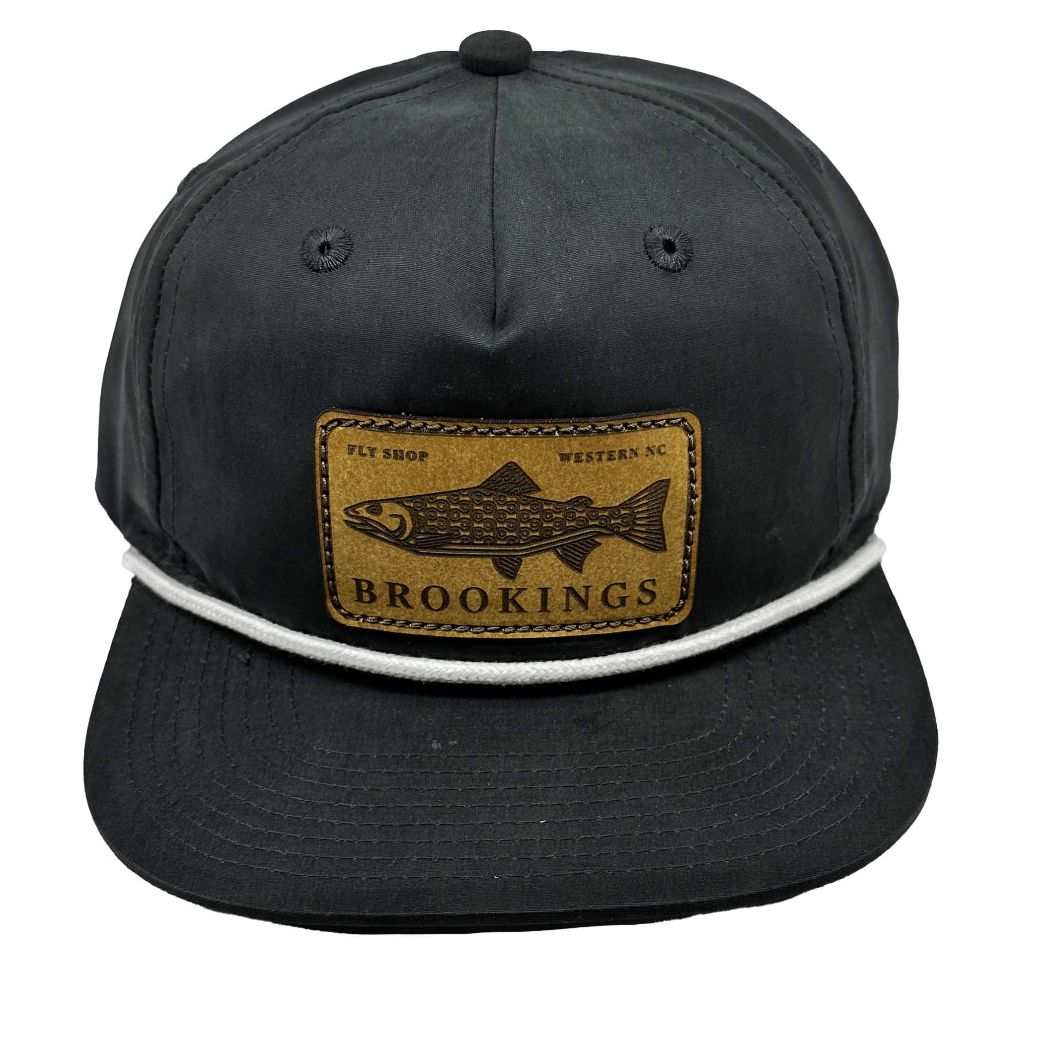 Brookings Leather Fish Patch Rope Hat – Brookings Anglers