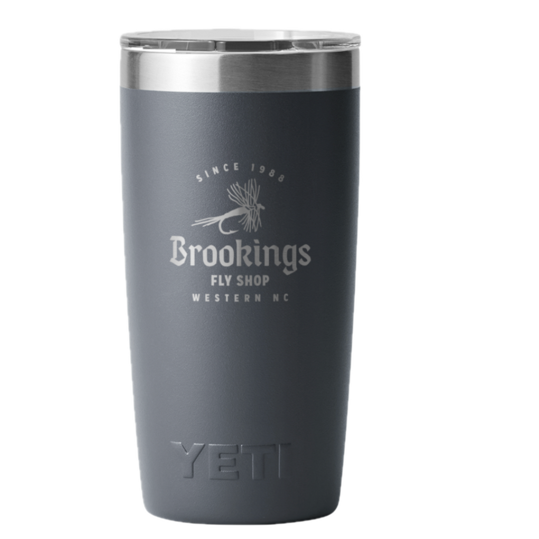Yeti Rambler Custom Tumbler Brookings Dry Fly 10 oz