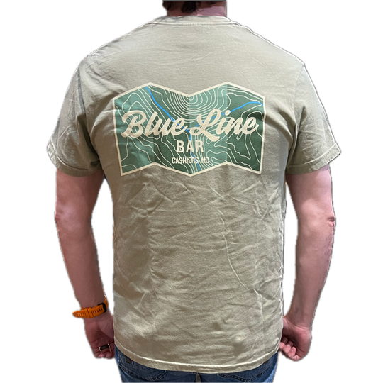 Blue Line Bar Logo T-shirt SS