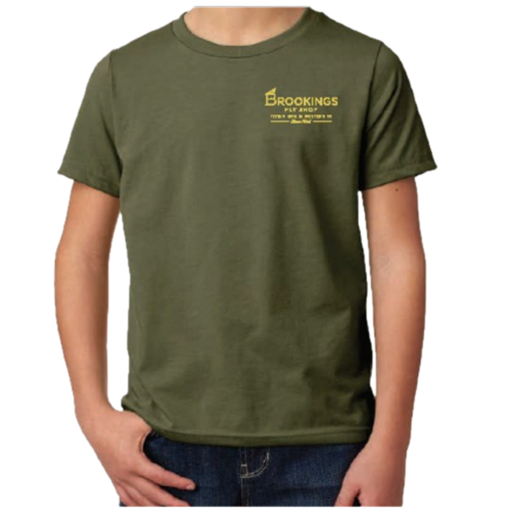 Brookings Youth Trillium Logo T-Shirt Short Sleeve