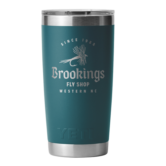 Yeti Rambler Custom Tumbler Brookings Dry Fly 20 oz