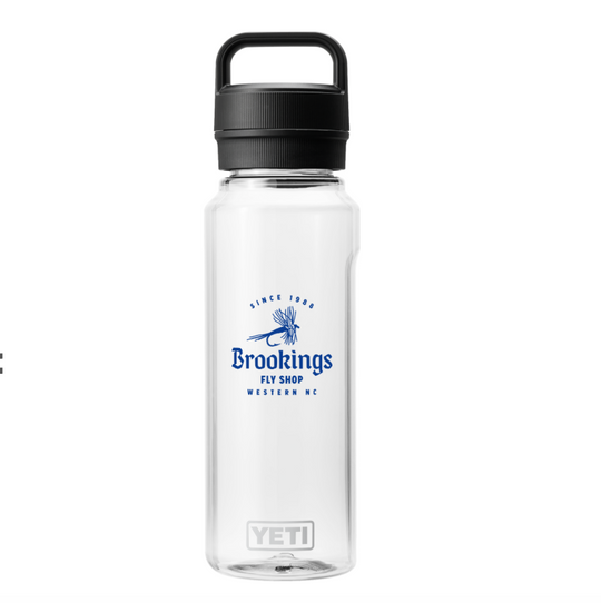 Yeti Yonder 1L Bottle - Brookings Dry Fly Logo